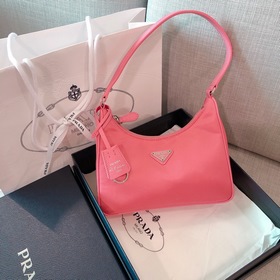 PRADA Hobo Модель： 2005 Кожаная сумка через плечо, под мышку, б/у