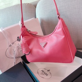 PRADA Hobo Модель： 2005 Кожаная сумка через плечо, под мышку, б/у
