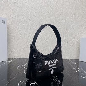 Prada Сумка Hobo с вышивкой Артикул： 1NE515 Вышивка Самая красив