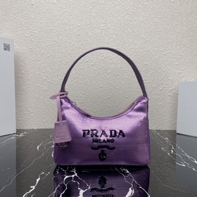 Prada Сумка Hobo с вышивкой Артикул： 1NE515 Вышивка Самая красив