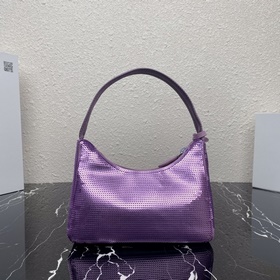 Prada Сумка Hobo с вышивкой Артикул： 1NE515 Вышивка Самая красив