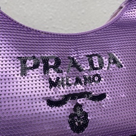 Prada Сумка Hobo с вышивкой Артикул： 1NE515 Вышивка Самая красив