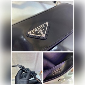 Prada  Большая сумка с клапаном/двумя ремнями Новая модель под м