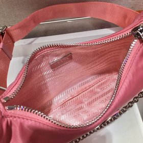 Prada с коробкой Новая модель нейлоновой сумки Hobo для ношения 