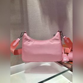 Prada с коробкой Новая модель нейлоновой сумки Hobo для ношения 