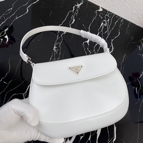 PRADA Новейшая модель женской сумки под мышку, артикул： 1BD311 Из