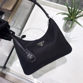 PRADA Hobo кожаная сумка через плечо + бирка Кожаный ремень при