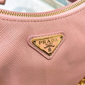 Prada Самая популярная сумка Hobo 3 в 1 (полностью из кожи) Сумка