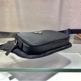 Prada Новая модель поясной сумки Артикул： 2VH128 Универсальная м