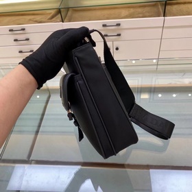 PRADA Модель 2VH110 Мужская сумка-бокс из нейлона Новая модель 