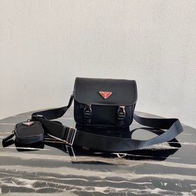 Новейшая сумка-почтальон Prada 3 в 1 Модель： 2VD034 Характерный 