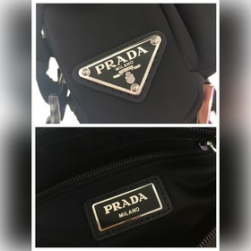 Prada Классическая сумка-почтальон Артикул： 2VH043 Эта тканевая 