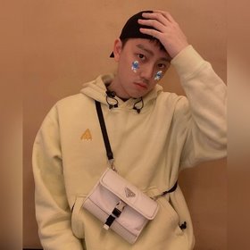 Prada Новая мини-сумка в стиле почтальона Артикул： 2ZH108 Новый 