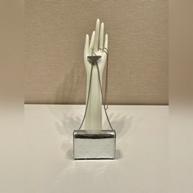 Prada Блестящая сумка Модель： 1MR024 Серебристый зеркальный Эта 