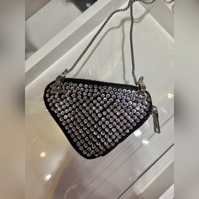 PRADA Маленькая сумка с блестящей цепочкой Артикул： 1BD733 Сама