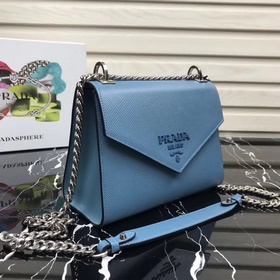 Prada Новая модель № 1BD127 Кожа Saffiano, кожа с грубой текстур