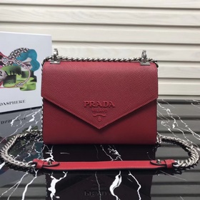 Prada Новый номер модели： 1BD127 Кожа Saffiano, кожа с грубой те