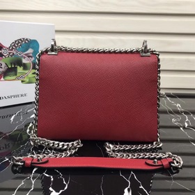 Prada Новый номер модели： 1BD127 Кожа Saffiano, кожа с грубой те