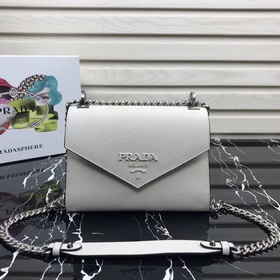 Prada Новый номер модели： 1BD127 Кожа Saffiano, кожа с грубой те