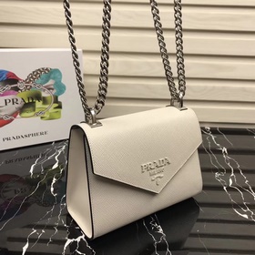 Prada Новый номер модели： 1BD127 Кожа Saffiano, кожа с грубой те