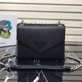 Prada Новый номер модели： 1BD127 Кожа Saffiano, кожа с грубой те