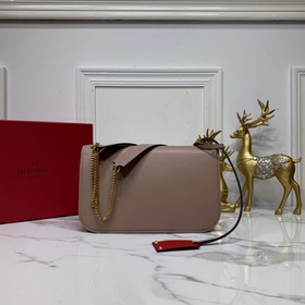 Valentino Большой Эта кожаная сумка через плечо CLOCK s названа 