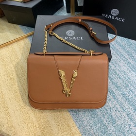 Versace Телячья кожа Модель Medusa с одним плечевым ремнем Сумк