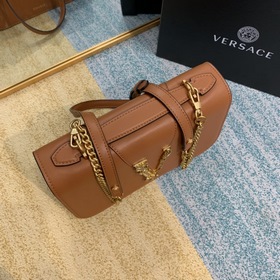Versace Телячья кожа Модель Medusa с одним плечевым ремнем Сумк