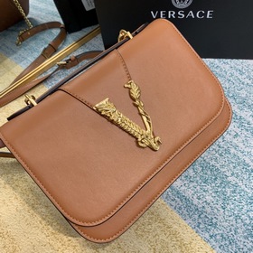 Versace Телячья кожа Модель Medusa с одним плечевым ремнем Сумк