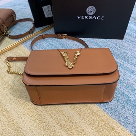 Versace Телячья кожа Модель Medusa с одним плечевым ремнем Сумк