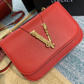 Versace Телячья кожа Модель Medusa с одним плечевым ремнем Сумк
