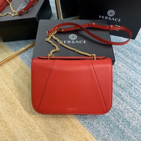 Versace Телячья кожа Модель Medusa с одним плечевым ремнем Сумк