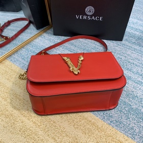 Versace Телячья кожа Модель Medusa с одним плечевым ремнем Сумк