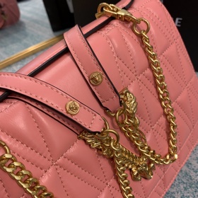 Versace Вышитая овечья кожа Сумка через плечо Medusa Сумка укра
