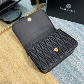 Versace Вышитая кожа овцы Сумка через плечо Medusa Сумка украше