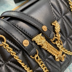 Versace Вышитая кожа овцы Сумка через плечо Medusa Сумка украше