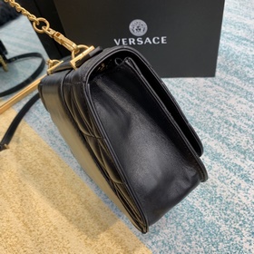 Versace Вышитая кожа овцы Сумка через плечо Medusa Сумка украше