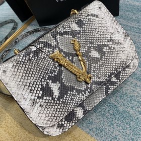 Versace Сумка через плечо с узором кожи змеи Сумка через плечо M