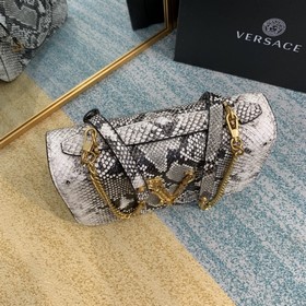 Versace Сумка через плечо с узором кожи змеи Сумка через плечо M