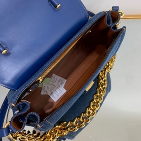 Versace Средний размер, деним Сумка из коллекции весна-лето 2022