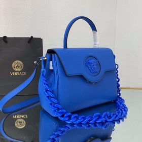 Versace Medusa двухцветная сумка среднего размера Весенняя и лет