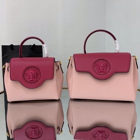 Versace Medusa двухцветная сумка среднего размера Весенняя и лет