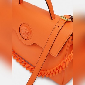 Versace Medusa Orange Large Весенняя и летняя коллекция сумок wu