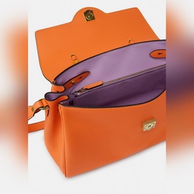 Versace Medusa Orange Large Весенняя и летняя коллекция сумок wu