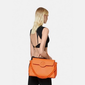 Versace Medusa Orange Large Весенняя и летняя коллекция сумок wu