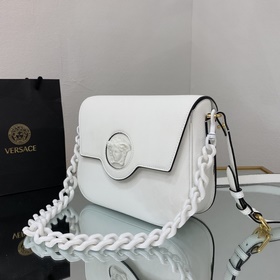 Versace Сумка-тофу Изготовлена в Италииз высококачественной кожи