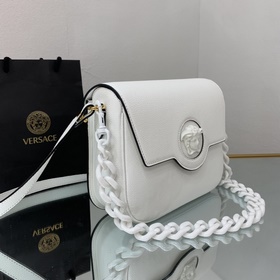 Versace Сумка-тофу Изготовлена в Италииз высококачественной кожи