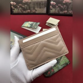 Gucci, высококачественный товар, небольшой кожаный кошелек с двой