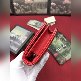 Gucci, высококачественный продукт, карточный чехол GG Marmont, с