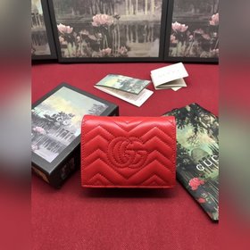 Gucci, высококачественный продукт, карточный чехол GG Marmont, с 